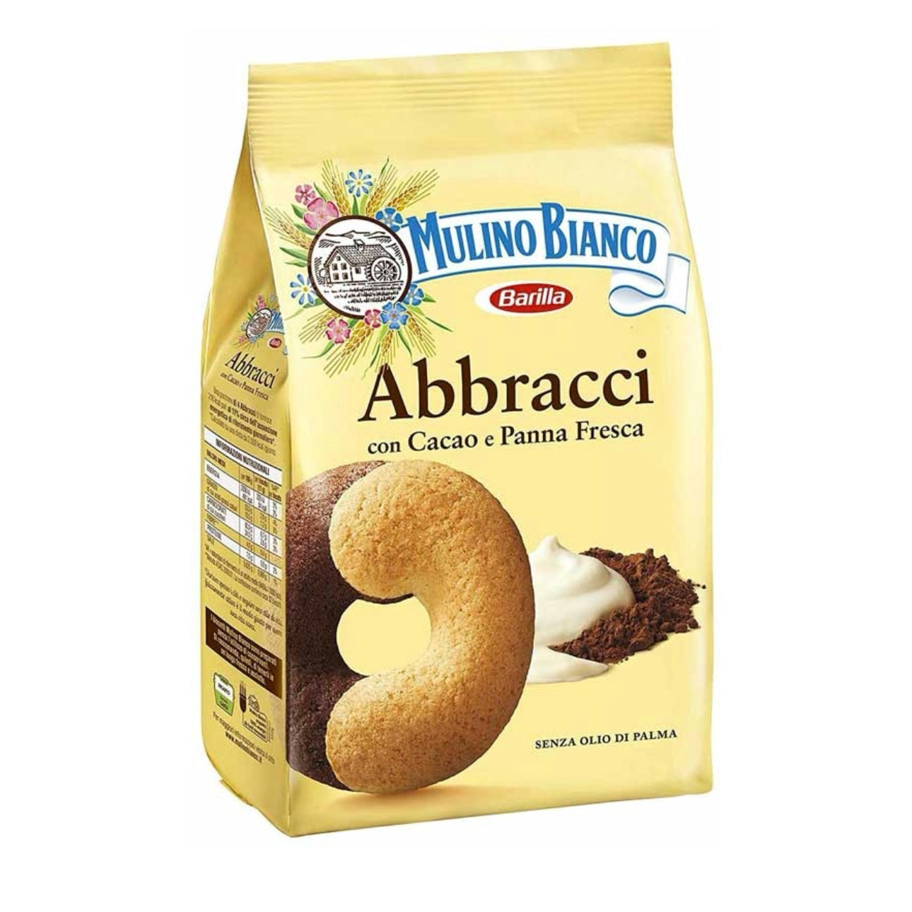 Mulino Bianco Abbracci Shortbread with Cream & Cocoa